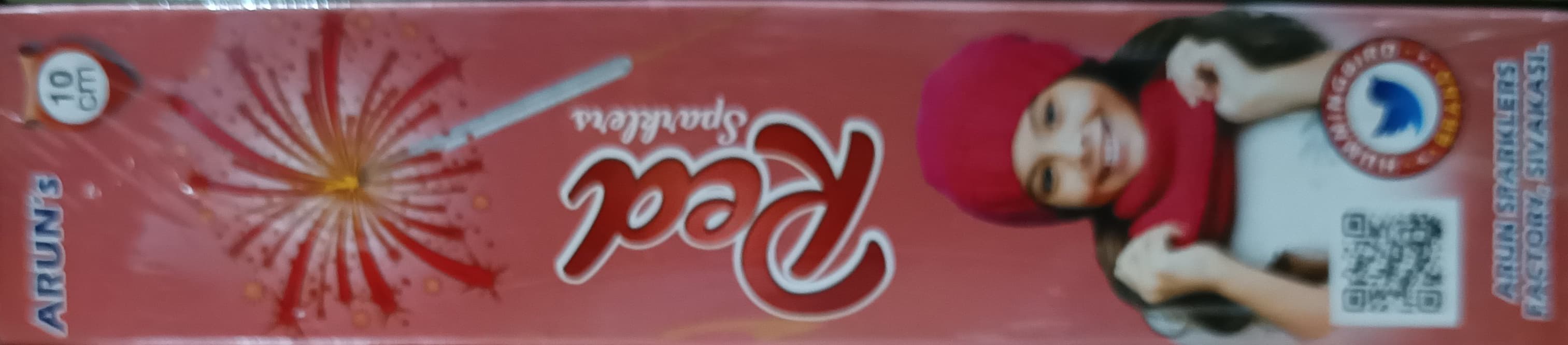 10 cm Red Sparkler (10 pcs)